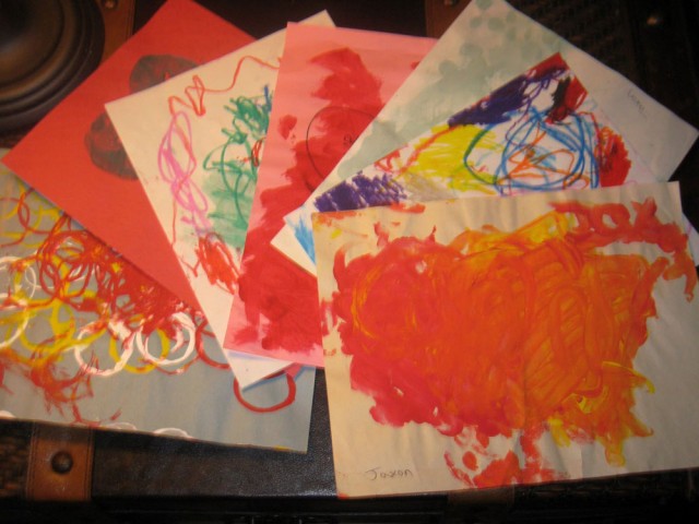 How to Display Kid Artwork momspark.net How to Display Kid Artwork momspark.net