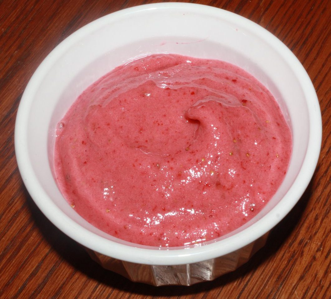 Berry Creamy Dairy Free Ice Cream Recipe for Lactose Intolerance Mom Spark Mom Blogger