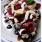 banana split brownie pizza