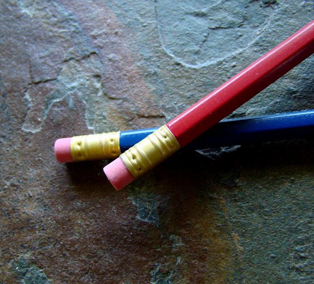 Use Pencil Erasers to Level Picture Frames Pencil Erasers for Picture Frames