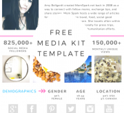BLOGGING 101: How to Create a Media Kit & One SheetHow to Create a Media Kit & One Sheet