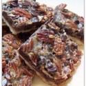 choc pecan pie bars