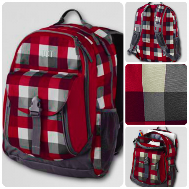 Lands’ End Backpacks for Back to School Mom Spark A Trendy Blog for
