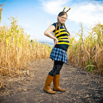 pregnant halloween queen bee