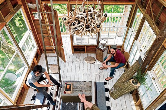 Amazing treehouse
