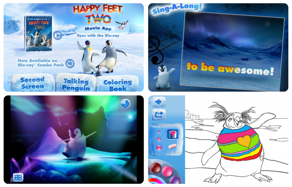 FREE Happy Feet Two Movie App! Mom Spark A Trendy Blog for Moms