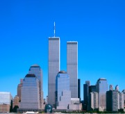 NYC Skyline With The Twin Towers