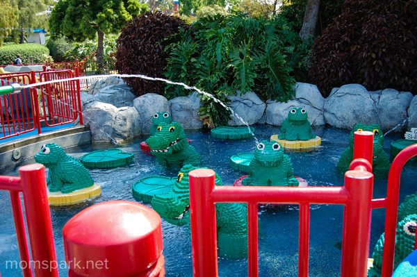 Legoland Frog Water Pond momspark.net