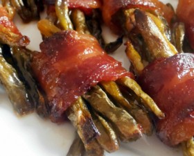 Sweet Green Bean and Bacon Bundles
