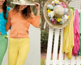 Chaps Spring Line Color Blocking