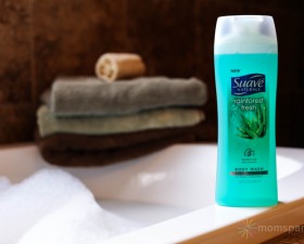 Suave Rainforest Fresh body wash scent review momspark.net