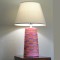 Mod Podge and Gift Wrap Lamp (tutorial) momspark.net