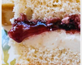 Raspberry Layered Coffee Cake Recipe momspark.net