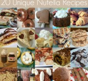Nutella Recipe Collage