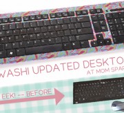 DIY Washi Updated Desktop
