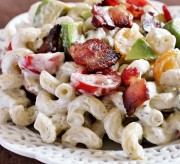 Creamy Bacon, Tomato, and Avocado Pasta Salad Recipe