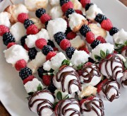 Angel Food and Berries Dessert Skewers
