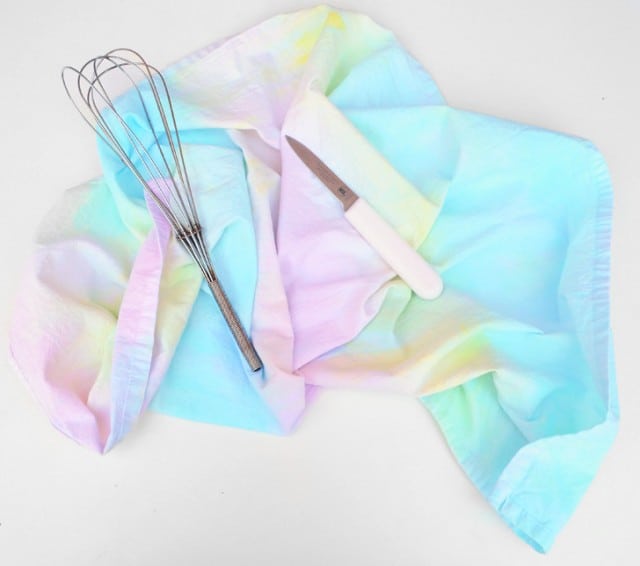 Watercolor Flour Sack Kitchen Towels Mom Spark Mom Blogger