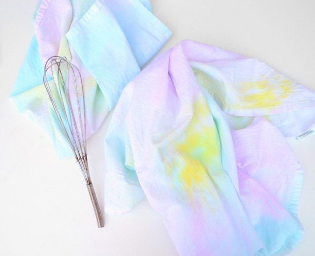 Watercolor Flour Sack Kitchen Towels Mom Spark Mom Blogger