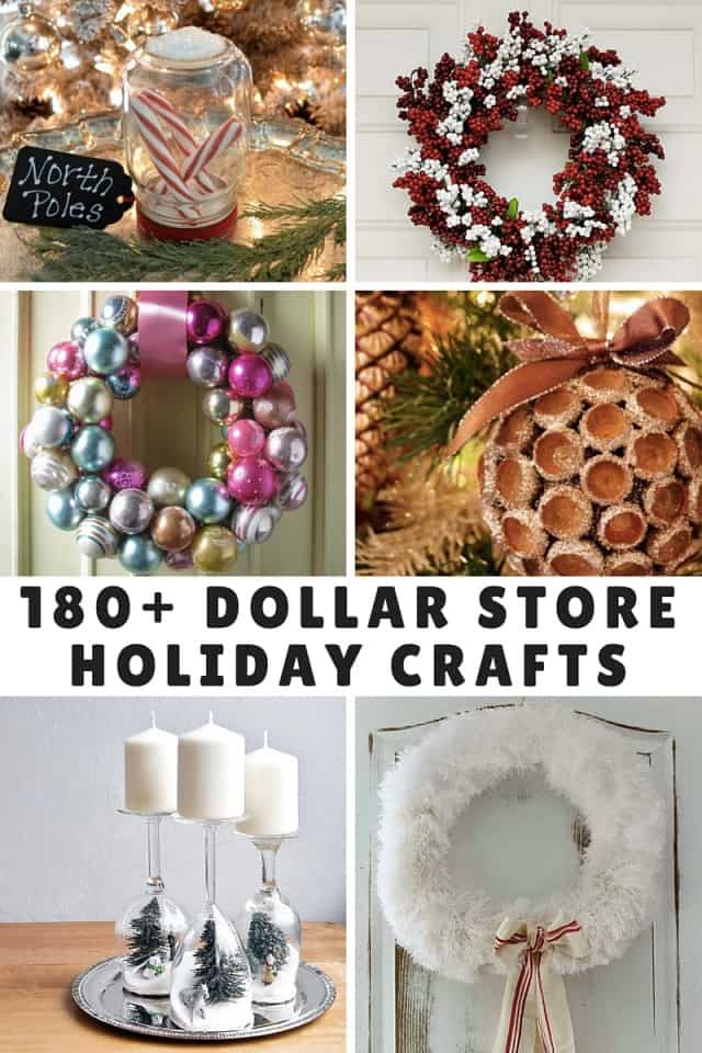 180+ Dollar Store Holiday Crafts | Mom Spark - A Trendy Blog for Moms
