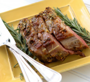 Dijon-Herb Rack of Lamb