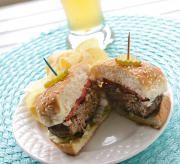 Bacon Cheese-Stuffed Burgers Recipe