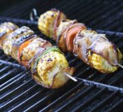 Grilled Barbecue Chicken Kabobs Recipe