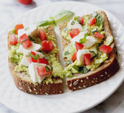 Caprese Avocado Toast