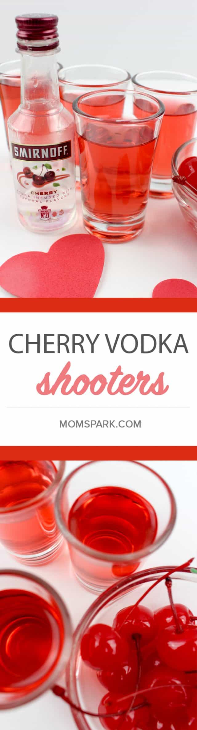 Pink Cherry Vodka Shooters Recipe Mom Spark Mom Blogger 7213