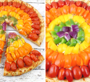 Rainbow Veggie Pizza Recipe