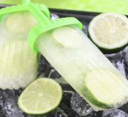 Margarita Lime Cold Popsicle Recipe Summer is already starting to peek out its lovely head here in Oklahoma. Temps are already hitting the 90's and the sun is shining a whole lot more than usual. I say it's time to break out the cold pops! Specifically, cold pops for the adults, like these Margarita Lime Popsicles!