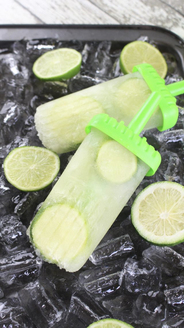 Margarita Lime Cold Popsicle Recipe Mom Spark Mom Blogger