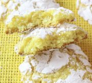 Lemon Crinkle Cool Whip Cookies Recipe