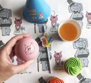 As you probably already know, we LOVE the Elephant & Piggie books at my house. So, of course, we were so excited to partner with Disney-Hyperion on a sponsored post to celebrate 10 years of the series! Ten years of these adorable and relatable friends teaching kids not only how to read, but also how to be a good friend and how to handle difficult emotions. In fact, Disney-Hyperion sent me a party pack and we used it to throw ourselves a little party.
