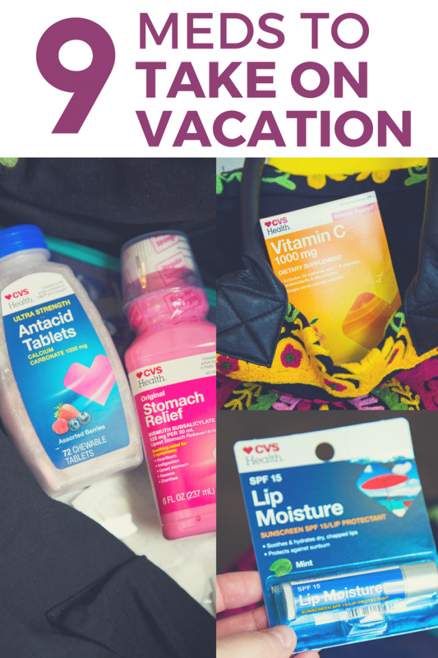 What Medications to Pack for a Trip or Vacation Travel Mom Spark