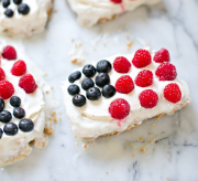 10 Red, White and Blue Cakes You'll Love to Make This Fourth of July Cake is great. Themed cake is even better. Summertime in America is all about patriotism with Independence Day. Celebrating the Fourth of July with a patriotic, red, white & blue cake is the perfect thing. Whether it's a poke cake or a fun, layered cake, your cake with certainly be the hit of the summer barbecue. Here are 10 red, white and blue cakes you'll love to make this summer!