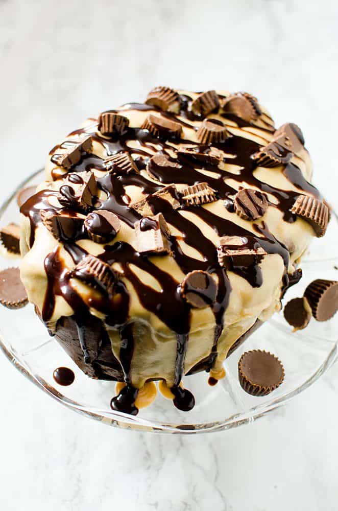 Slow Cooker Peanut Butter Cake Recipe Mom Spark Mom Blogger