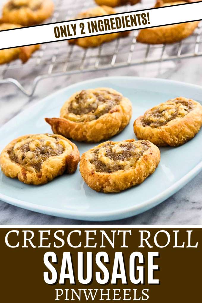 Crescent Roll Sausage Pinwheels