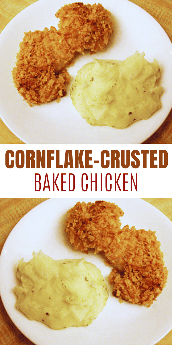 Easy Cornflake-Crusted Baked Chicken Recipe