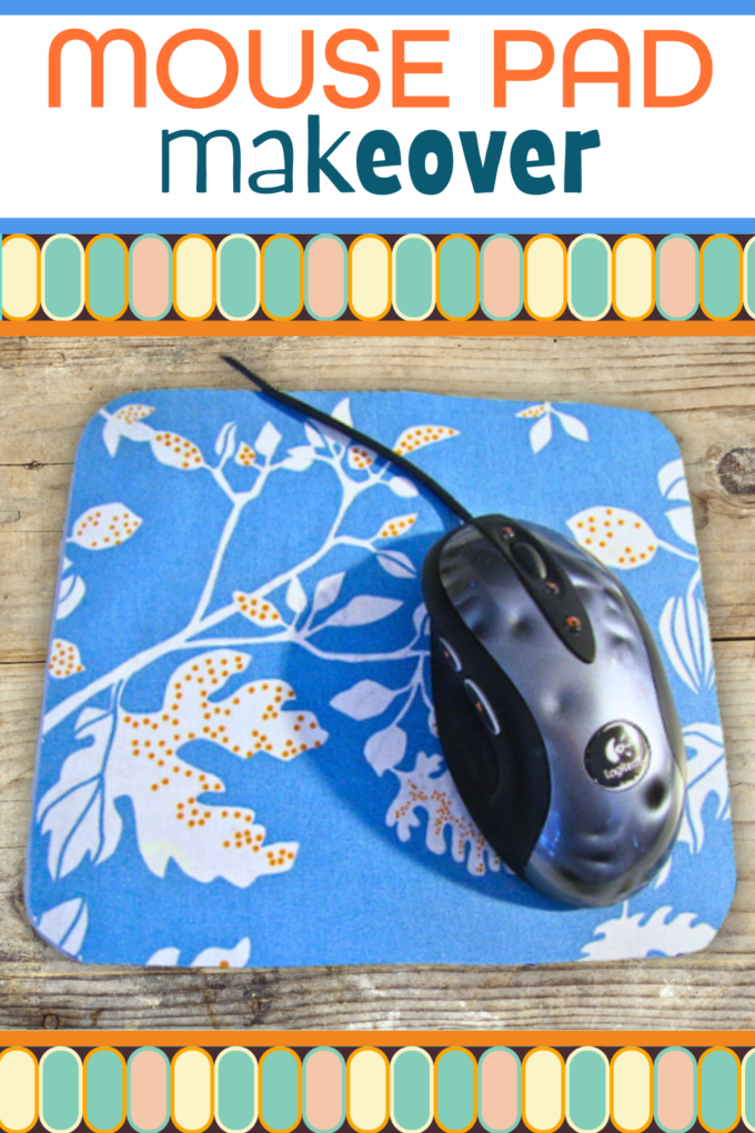 EASY Mouse Pad Makeover