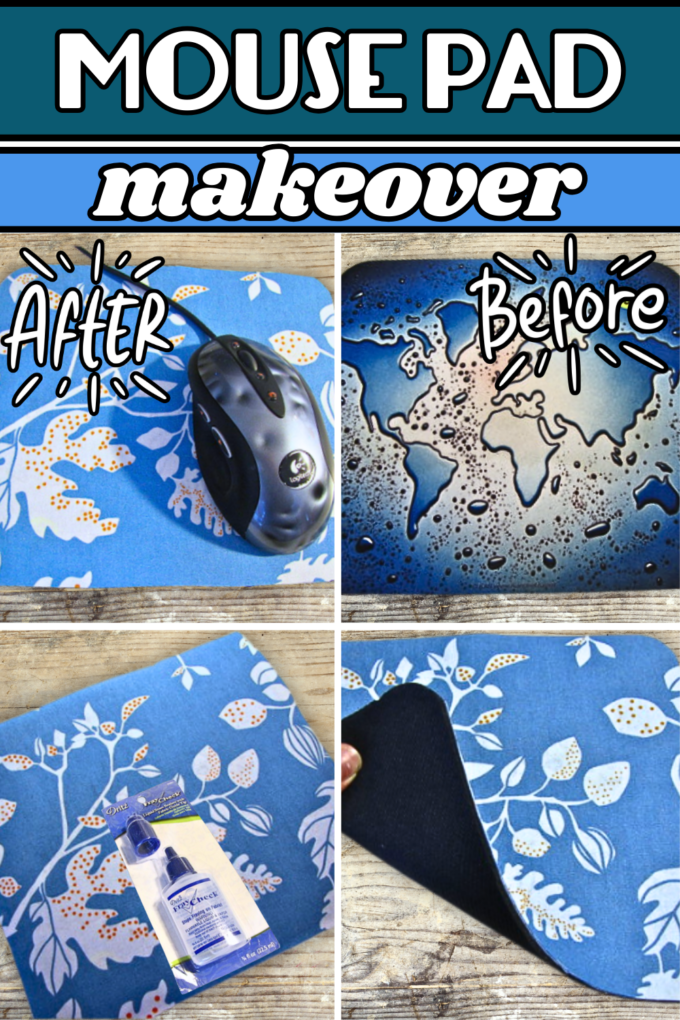 EASY Mouse Pad Makeover 