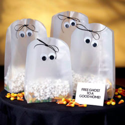 halloween ghost bags