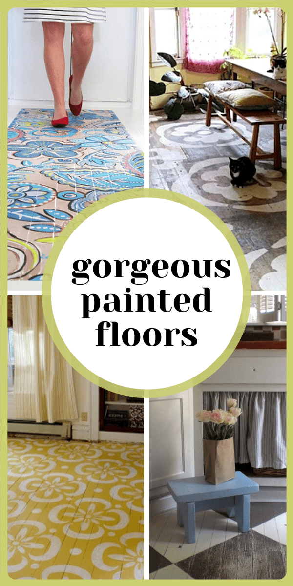 Gorgeous Painted Floors