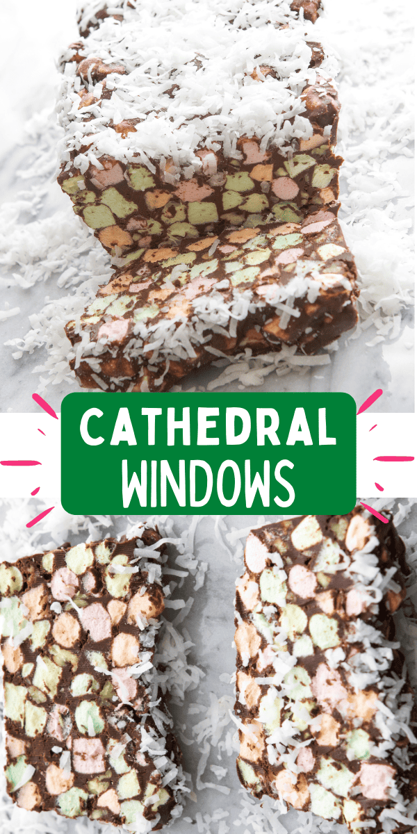 Cathedral Windows Christmas Dessert Recipe