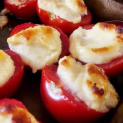 Easy Creamy Parmesan Tomatoes Recipe