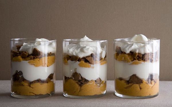 pumpkin pie parfait recipe