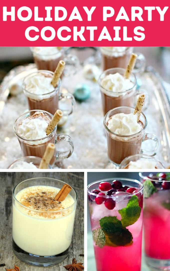 Holiday Party Cocktail Ideas