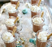 Mini Hot Chocolates Holiday Entertaining