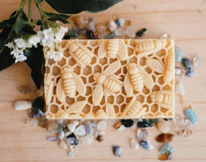 Natural Soap with Honey and Beeswax