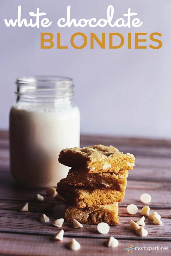 13. White Chocolate Blondies